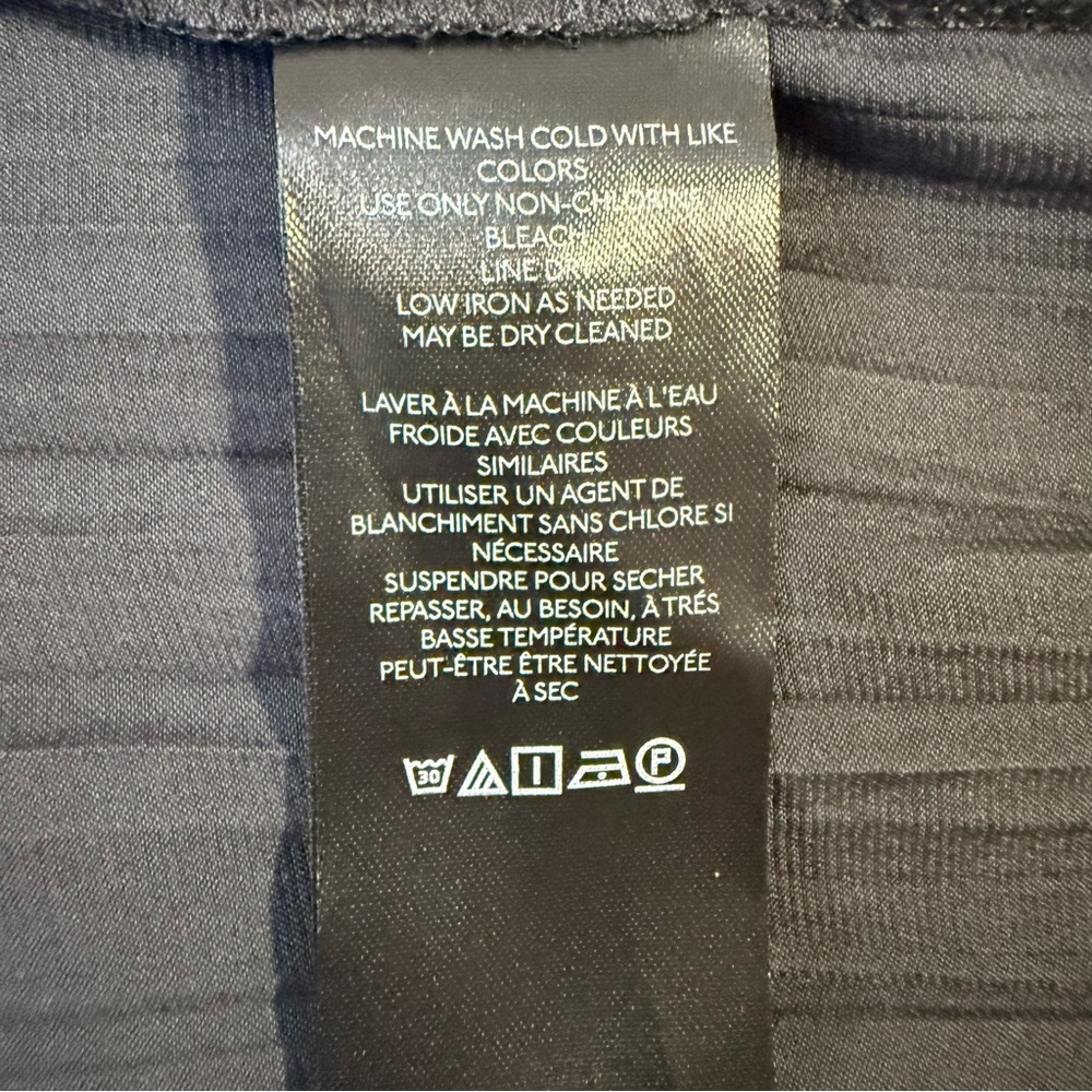 Anthropologie Relaxed Shimmer Blouse Black‎ Size S NWT - Picture 10 of 12